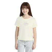 Levi's® Big Kid Girls Crew Neck Short Sleeve Regular Fit Graphic T-Shirt