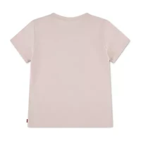 Levi's® Big Kid Girls Crew Neck Short Sleeve Regular Fit Graphic T-Shirt
