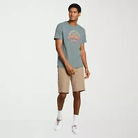 Hurley Mens Crew Neck Short Sleeve Regular Fit Graphic T-Shirt