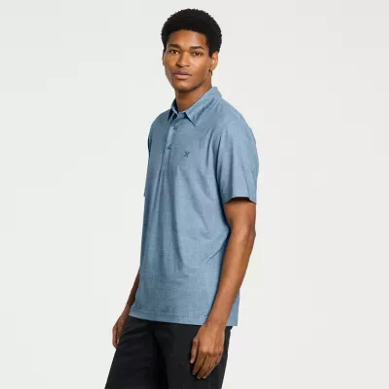 Hurley Mens Regular Fit Short Sleeve Polo Shirt