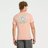 Hurley Mens Regular Fit Graphic T-Shirt