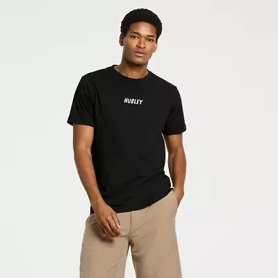 Hurley Mens Short Sleeve Regular Fit Graphic T-Shirt