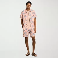 Hurley Mens Regular Fit Button-Down Shirt