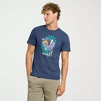 Hurley Mens Crew Neck Short Sleeve Regular Fit Graphic T-Shirt