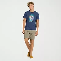 Hurley Mens Crew Neck Short Sleeve Regular Fit Graphic T-Shirt