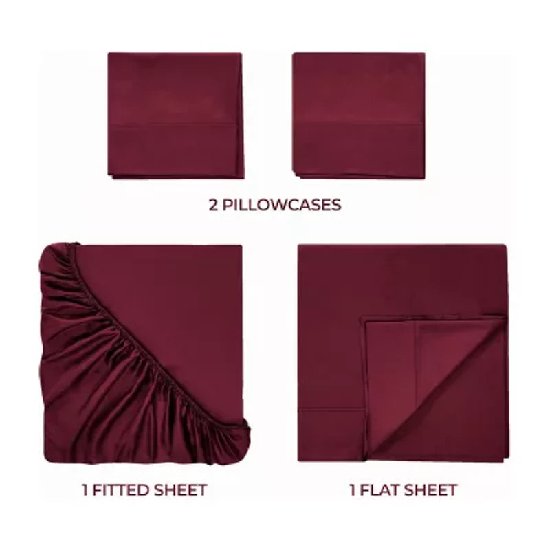 SUPERIOR® Egyptian Cotton Luxury Sateen 700tc Deep Pocket Sheet Set