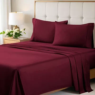 SUPERIOR® Egyptian Cotton Luxury Sateen 700tc Deep Pocket Sheet Set
