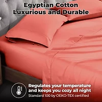 SUPERIOR® Egyptian Cotton Luxury Sateen 700tc Deep Pocket Sheet Set