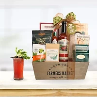 Alder Creek Bloody Mary Wood Crate Gift Set