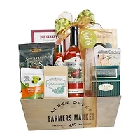 Alder Creek Bloody Mary Wood Crate Gift Set
