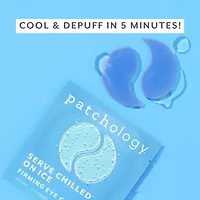 Patchology Serve Chilled On Ice Firming Eye Gels - 5 Pack