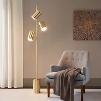 Urban Habitat Alta 3-Light Metal Floor Lamp