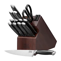 Chicago Cutlery Burling Integrated Steel Handle 14-pc Block Set