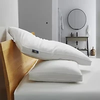 Serta White Goose Feather Side Sleeper 2-Pack Pillow