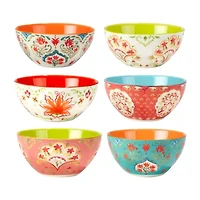 Certified International Francesca 6-pc. Cereal Bowl Set