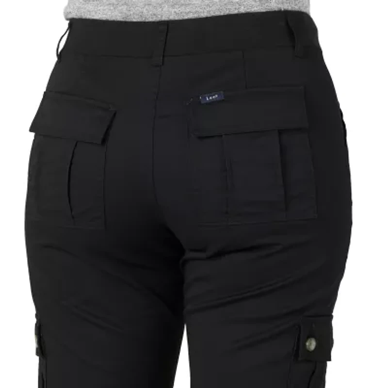 Lee® Womens Flex To Go Mid Rise Cargo Capri Pants