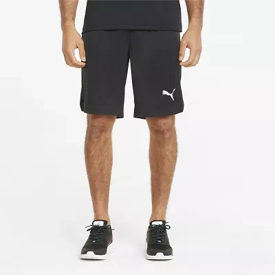 PUMA Rtg Mens 10" Mid Rise Moisture Wicking Workout Shorts