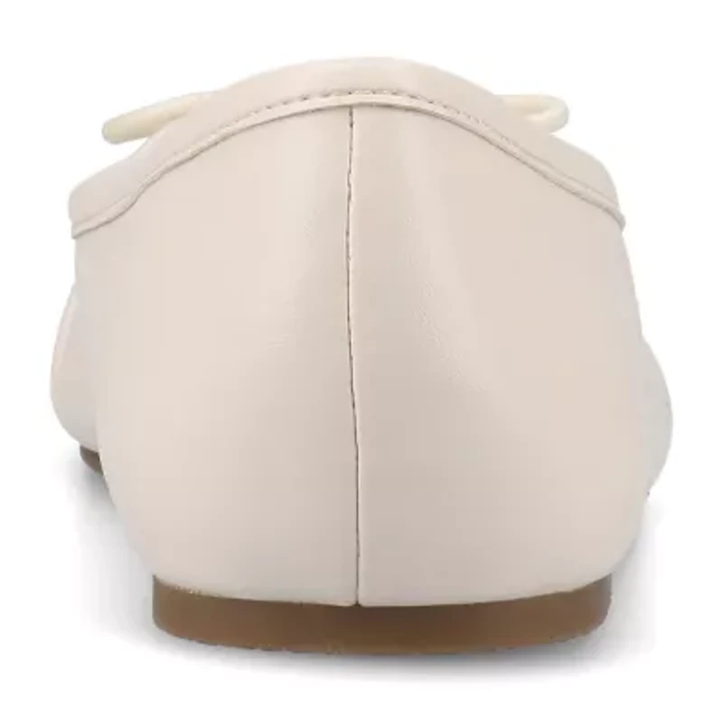 Journee Collection Callee Womens Square Ballet Flats