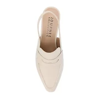 Journee Collection Amory Womens Moc Closed Toe Kitten Heel Pumps