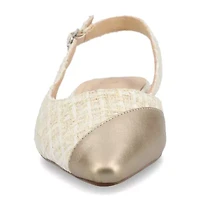 Journee Collection Cloudsteppers Daphnne Womens Pointed Closed Toe Ballet Flats