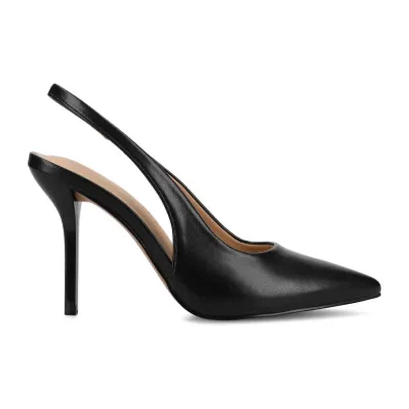 Journee Collection Elenney Womens Pointed Closed Toe Stiletto Heel Pumps