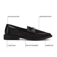 Journee Collection Rainey Womens Almond Loafers