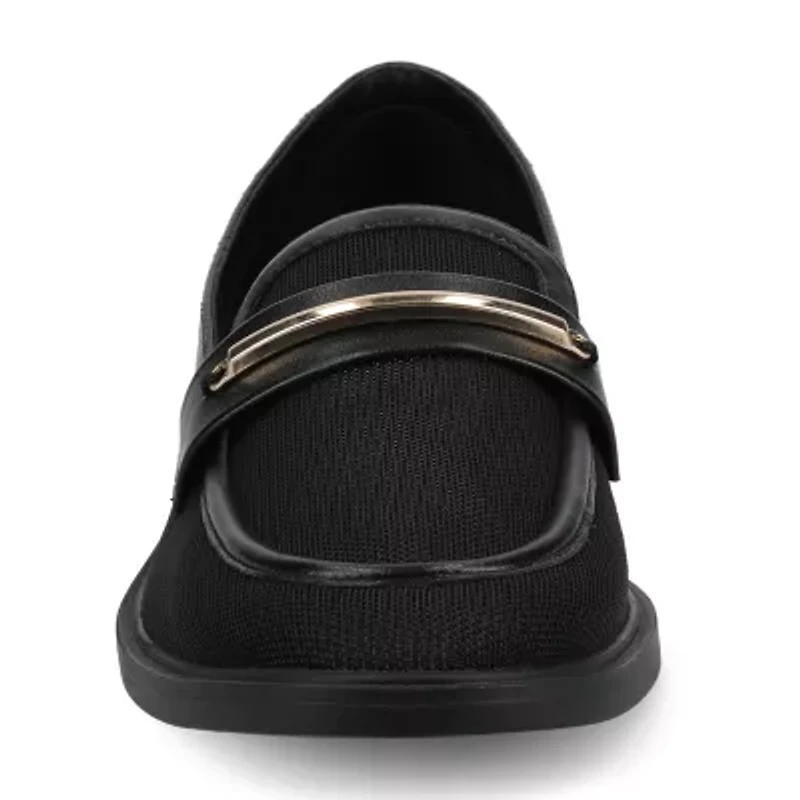 Journee Collection Rainey Womens Almond Loafers