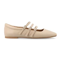 Journee Collection Darlin Womens Square Mary Jane Shoes