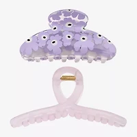 Arizona Floral 2-pc. Hair Clip