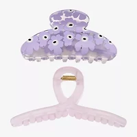 Arizona Floral 2-pc. Hair Clip