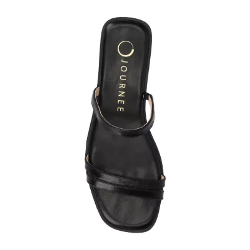 Journee Collection Womens Brisa Flat Sandals