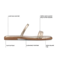 Journee Collection Womens Brisa Flat Sandals