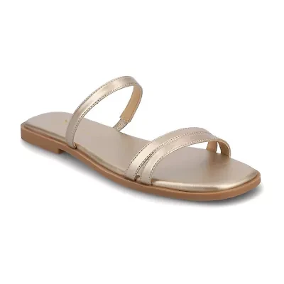 Journee Collection Womens Brisa Flat Sandals
