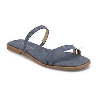 Journee Collection Womens Brisa Flat Sandals