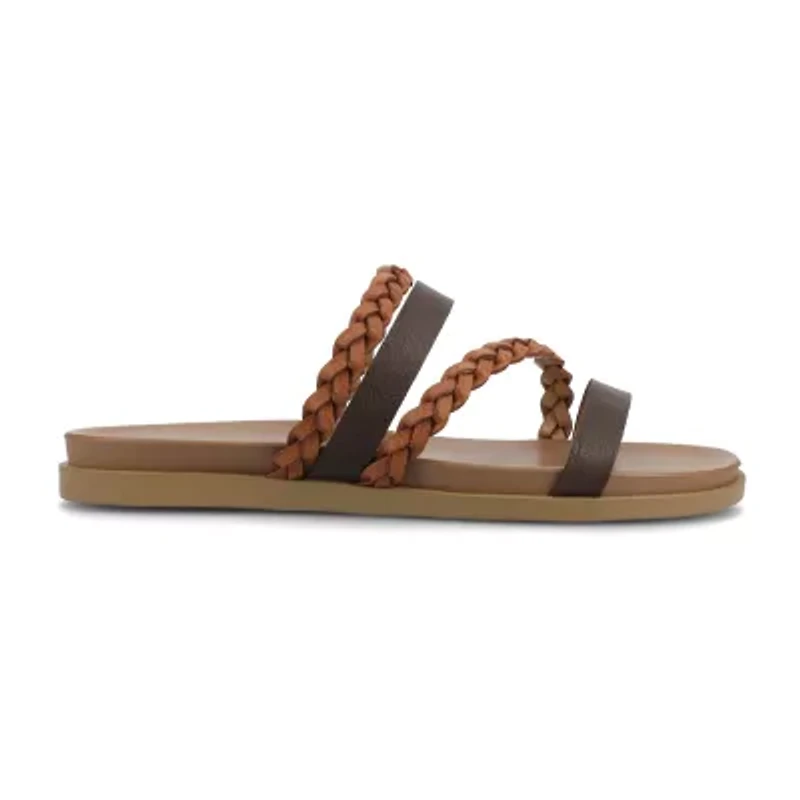 Journee Collection Womens Colette Flat Sandals