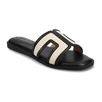 Journee Collection Cloudsteppers Womens Primah Flat Sandals