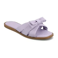 Journee Collection Womens Prylin Flat Sandals