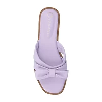 Journee Collection Womens Prylin Flat Sandals