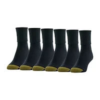 Gold Toe Womens 6 Pair Plus Tall Turncuff Socks