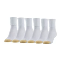 Gold Toe Womens 6 Pair Plus Tall Turncuff Socks