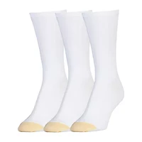 Gold Toe Ultra Soft Womens 3 Pair Crew Socks
