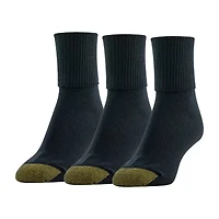 Gold Toe Ultra Soft Womens Multi-Pack 3 Pair Turncuff Socks