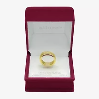 Sparkle Allure Womens Cubic Zirconia 14K Gold Over Brass Eternity Ring Set