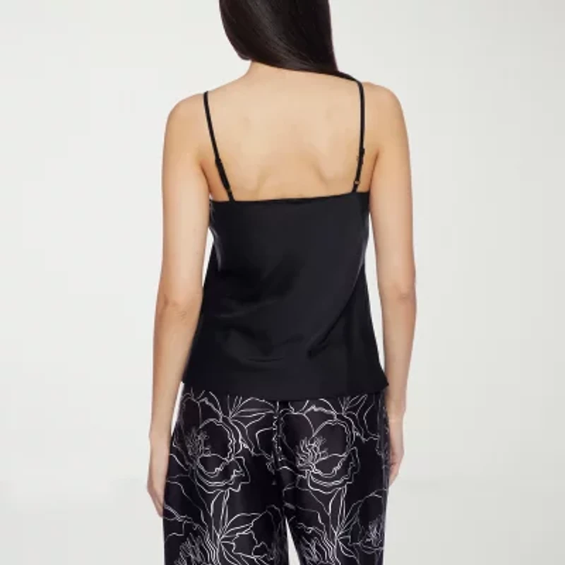 Premier Amour Womens V Neck Sleeveless Camisole