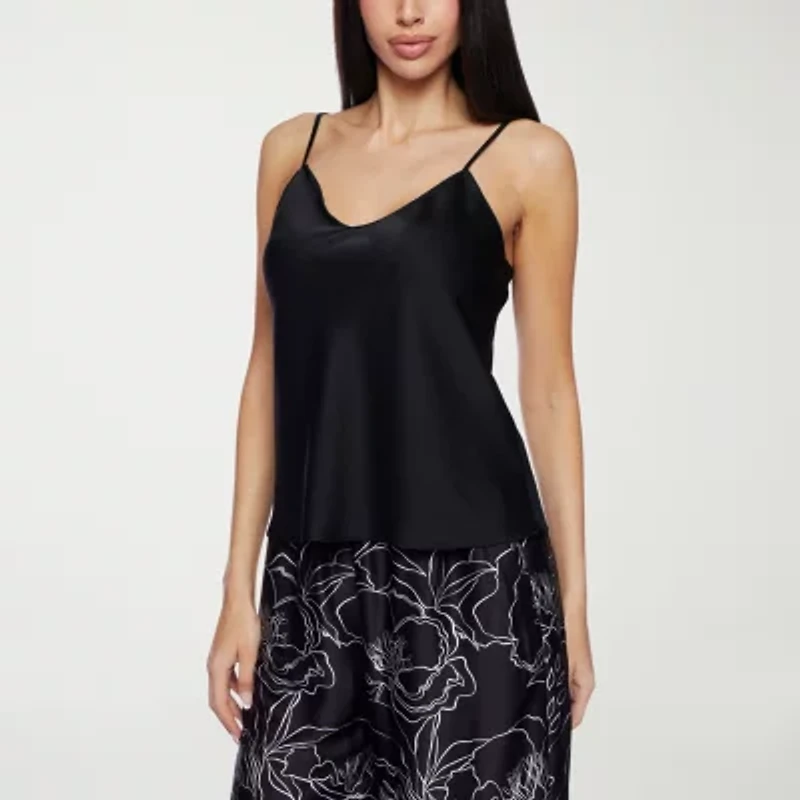 Premier Amour Womens V Neck Sleeveless Camisole