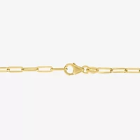 Diamond Addiction (G-H / I1-I2) Womens 1/3 CT. T.W. Lab Grown White Diamond 10K Gold Paperclip 18 Inch Pendant Necklace