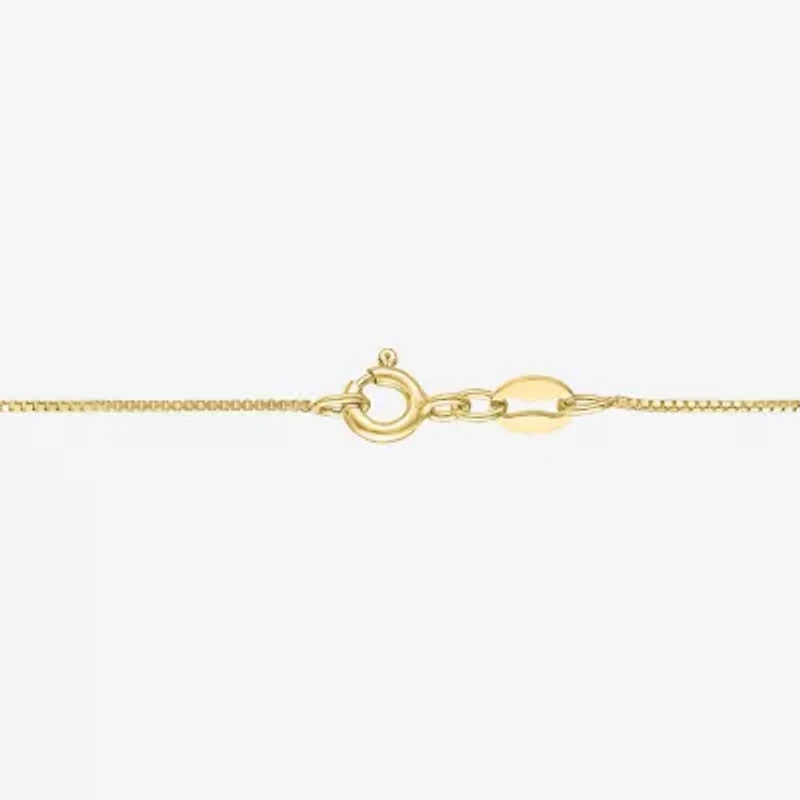 (G-H / I1-I2) Womens 1/5 CT.  Lab Grown White Diamond Sterling Silver Round 18 Inch Pendant Necklace