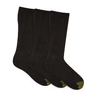 Gold Toe Fluffies Mens 3 Pair Crew Socks