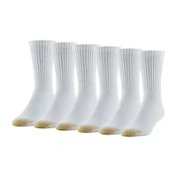 Gold Toe Athletic Sport Short Mens 6 Pair Crew Socks