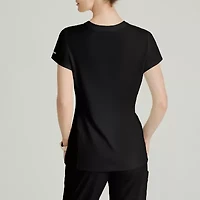 Skechers Skt259 Coast 2-Pocket Top Womens V Neck Short Sleeve Tag Free Stretch Fabric Moisture Wicking Scrub
